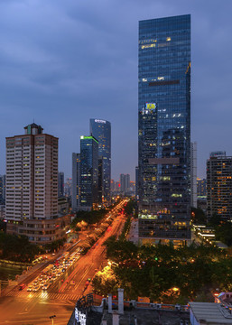 成都東大街夜景