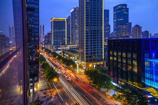 成都夜景