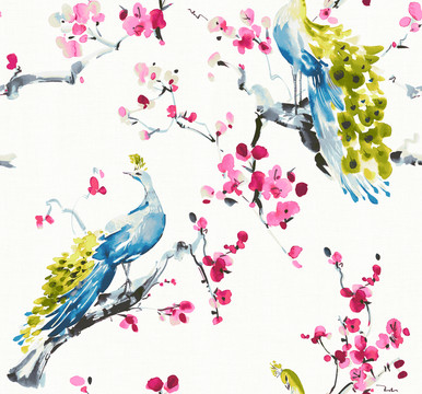 墻布花型