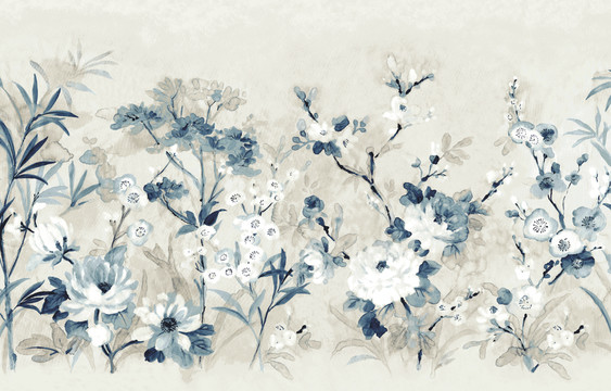墻布花型
