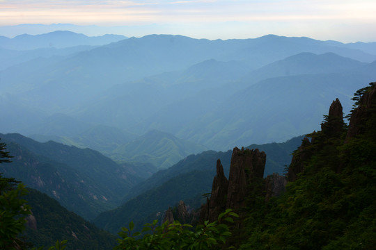 水墨山水畫