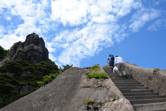 黃山蓮花峰
