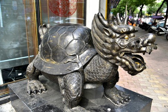 古代神獸雕塑