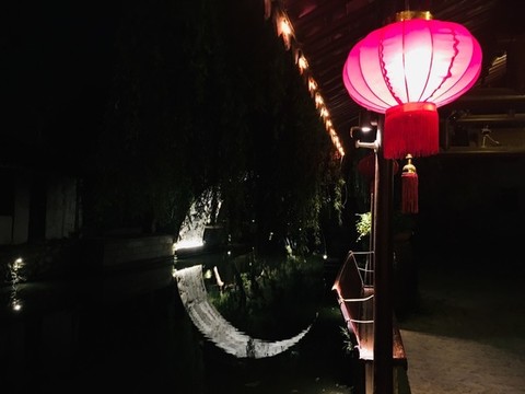 錦溪夜景