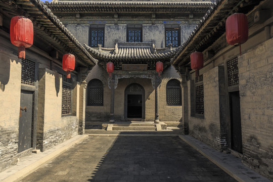 中國(guó)山西榆次常家莊園風(fēng)光