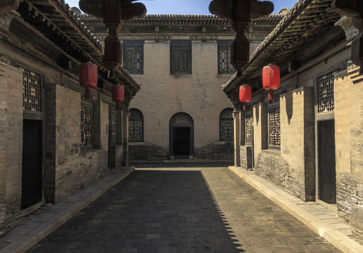 中國山西榆次常家莊園風(fēng)光