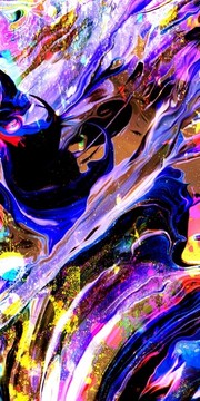 玄關(guān)抽象油畫