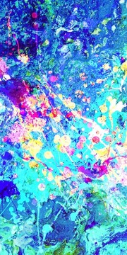 油畫抽象
