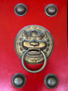 獸面銅門環(huán)