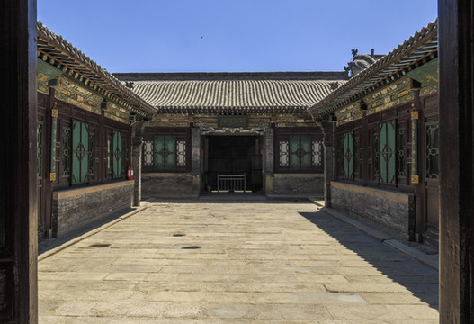 中國(guó)山西太谷曹家大院風(fēng)光