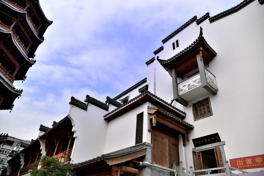 合肥城隍廟徽派建筑