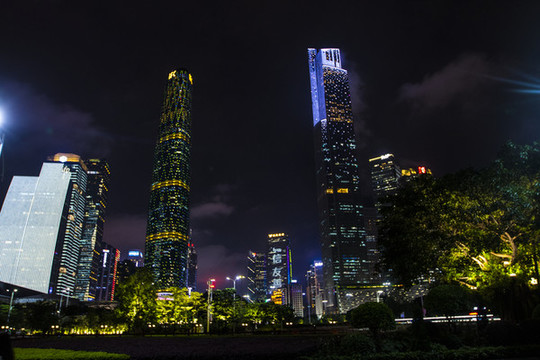 珠江新城夜景