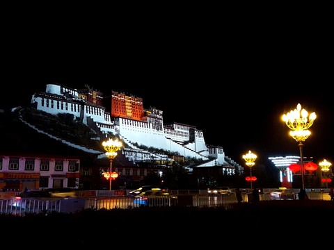 布達(dá)拉宮之夜