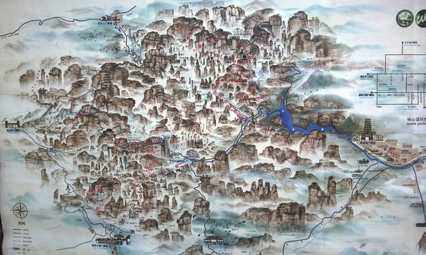 景區(qū)全景圖