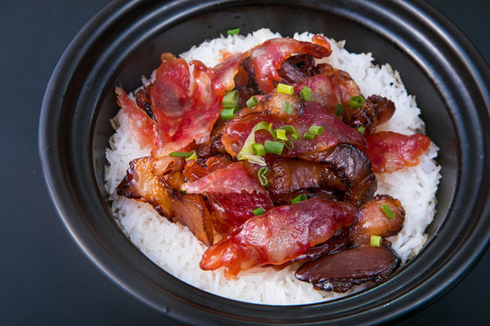 臘味雙拼飯