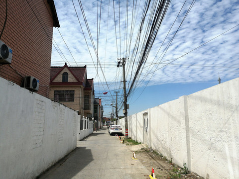 鄉(xiāng)村民居小巷道