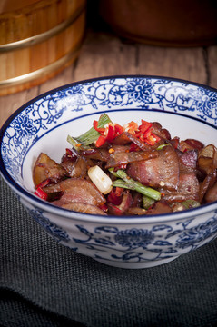 蒜苗炒臘肉