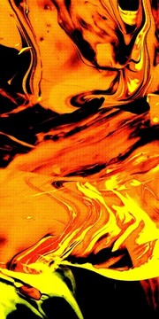 抽象油畫