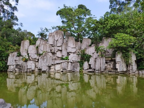 山水假山區(qū)