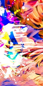 抽象油畫