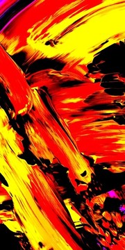 玄關(guān)抽象油畫