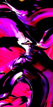 抽象油畫