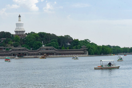 北海公園泛舟