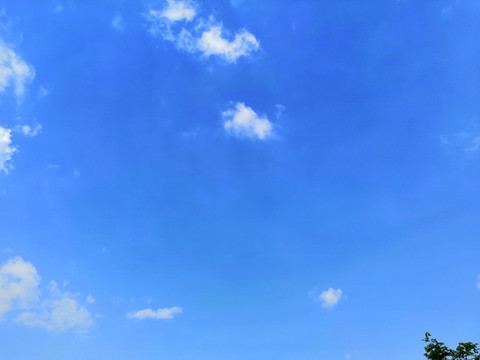 藍天白云