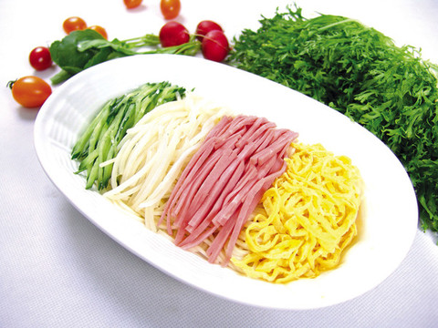 四色涼面