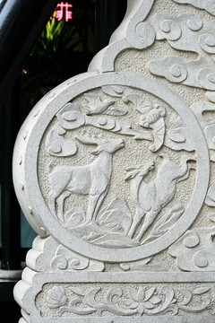 石刻雕花
