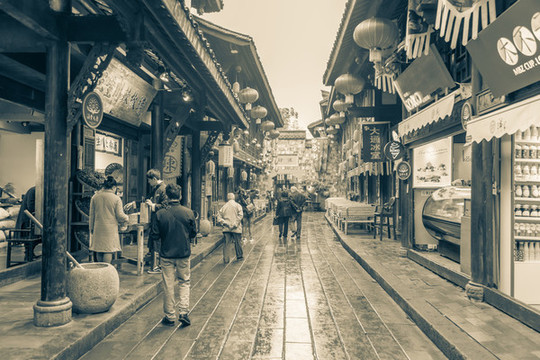 古鎮(zhèn)老街