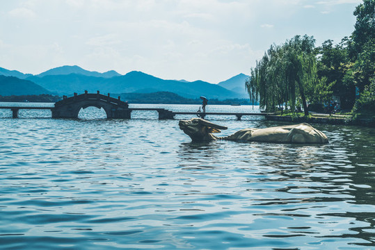 西湖老照片