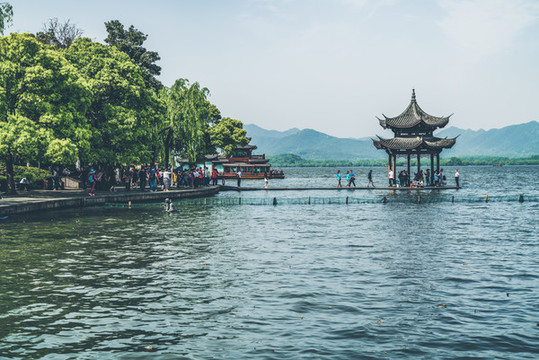 西湖老照片