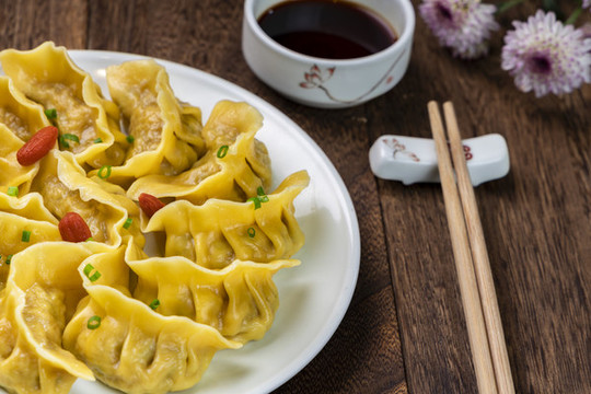 手工水餃