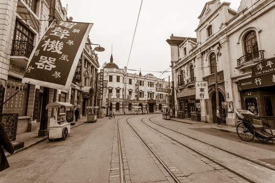 老上海南京路