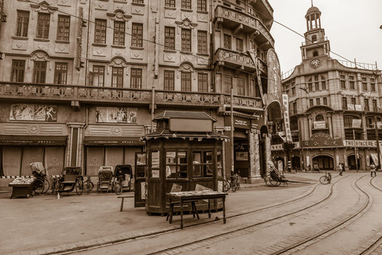 老上海南京路