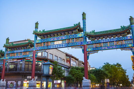 北京正陽橋牌樓