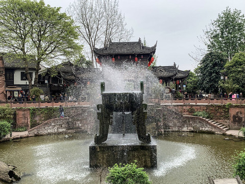 噴水鼎