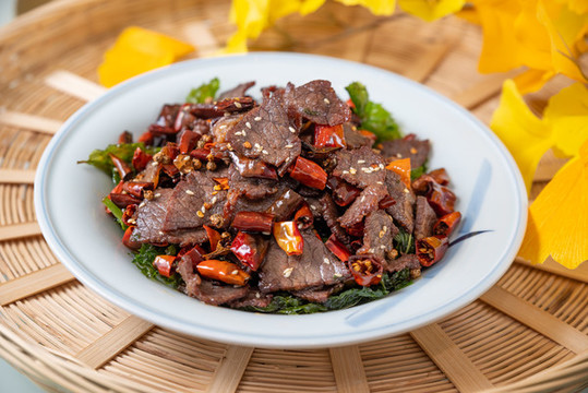回族牛肉干巴