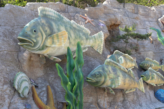 魚類雕塑