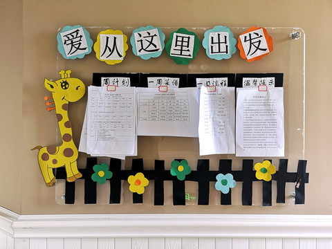 幼兒園文化墻