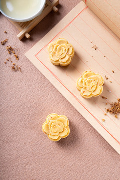 桂花味綠豆糕