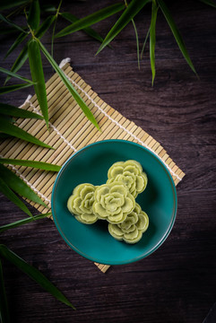 抹茶綠豆糕