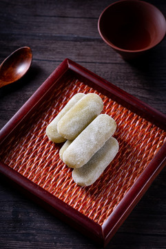 抹茶麻薯