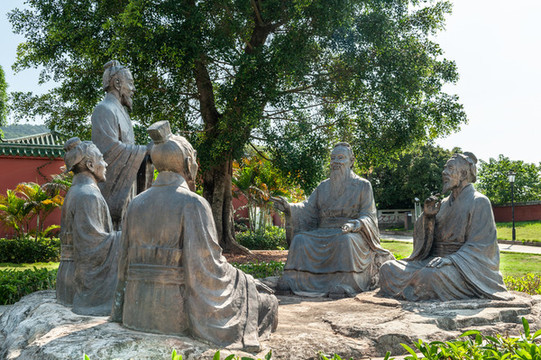 孔子講學(xué)