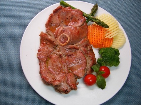 西餐牛排實(shí)拍圖