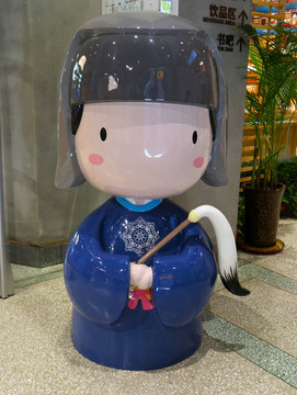 古代人物工藝品
