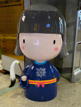 古代人物工藝品