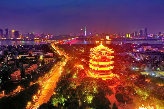 黃鶴樓夜景
