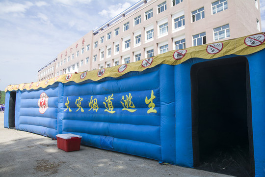 火災(zāi)煙道逃生模擬建筑